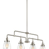 Generation Lighting. Four Light Island Pendant