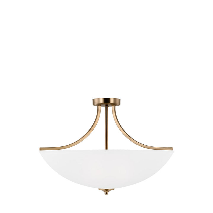 Generation Lighting. Four Light Semi-Flush Convertible Pendant