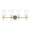 Generation Lighting. Four Light Wall / Bath
