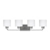 Generation Lighting. Four Light Wall / Bath