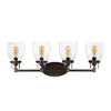 Generation Lighting. Four Light Wall/ Bath