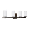 Generation Lighting. Four Light Wall / Bath
