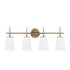 Generation Lighting. Four Light Wall / Bath