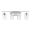 Generation Lighting. Four Light Wall / Bath