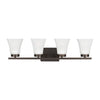 Generation Lighting. Four Light Wall / Bath