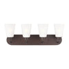 Generation Lighting. Four Light Wall/ Bath
