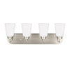 Generation Lighting. Four Light Wall / Bath