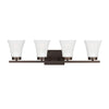 Generation Lighting. Four Light Wall / Bath