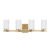 Generation Lighting. Four Light Wall / Bath