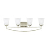 Generation Lighting. Four Light Wall / Bath