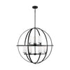 Generation Lighting. Nine Light Chandelier