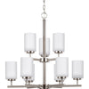 Generation Lighting. Nine Light Chandelier