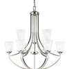 Generation Lighting. Nine Light Chandelier