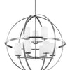 Generation Lighting. Nine Light Chandelier