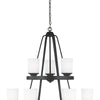 Generation Lighting. Nine Light Chandelier
