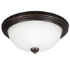 Generation Lighting. One Light Flush Mount