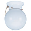 Generation Lighting. One Light Flush Mount