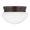 Generation Lighting. One Light Flush Mount