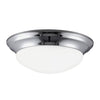 Generation Lighting. One Light Flush Mount