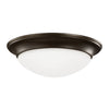 Generation Lighting. One Light Flush Mount