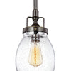 Generation Lighting. One Light Mini-Pendant