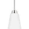 Generation Lighting. One Light Mini-Pendant
