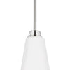 Generation Lighting. One Light Mini-Pendant