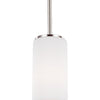 Generation Lighting. One Light Mini-Pendant