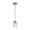 Generation Lighting. One Light Mini-Pendant