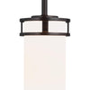 Generation Lighting. One Light Mini-Pendant