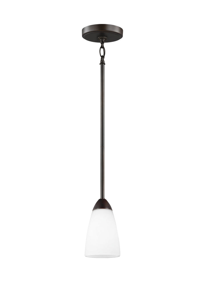 Generation Lighting. One Light Mini-Pendant