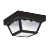 Generation Lighting. One Light Outdoor Flush Mount
