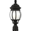 Generation Lighting. One Light Outdoor Post Lantern