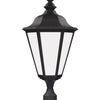 Generation Lighting. One Light Outdoor Post Lantern