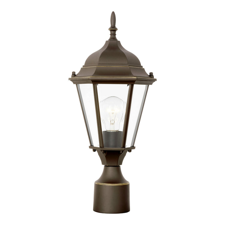 Generation Lighting. One Light Outdoor Post Lantern