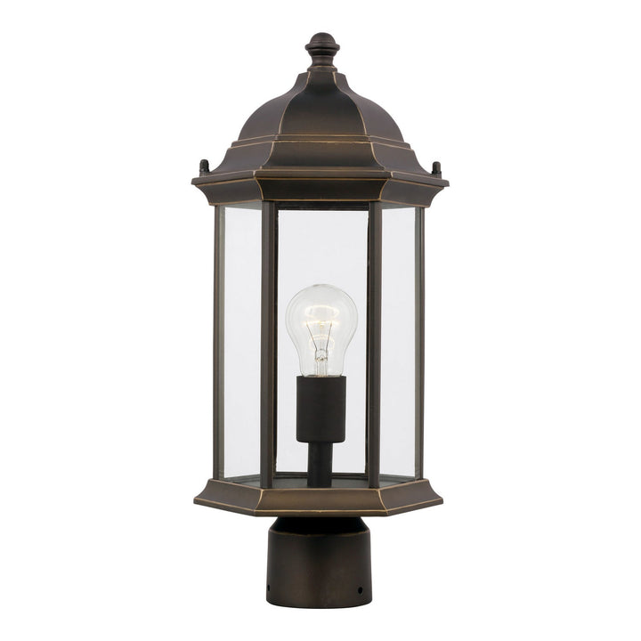Generation Lighting. One Light Outdoor Post Lantern