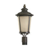 Generation Lighting. One Light Outdoor Post Lantern