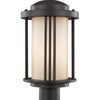 Generation Lighting. One Light Outdoor Post Lantern