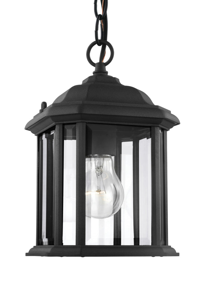 Generation Lighting. One Light Outdoor Semi-Flush Convertible Pendant