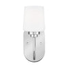 Generation Lighting Windom 1-Light Bath Sconce, Chrome