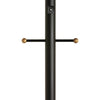 Generation Lighting. Post with Ladder Rest and Photo Cell