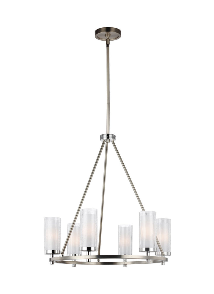 Generation Lighting. Six Light Chandelier