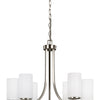Generation Lighting. Six Light Chandelier