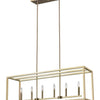 Generation Lighting. Six Light Island Pendant