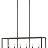 Generation Lighting. Six Light Island Pendant