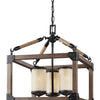Generation Lighting. Three Light Chandelier