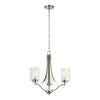 Generation Lighting. Three Light Chandelier
