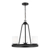 Generation Lighting. Three Light Chandelier
