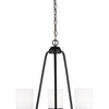Generation Lighting. Three Light Chandelier