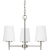 Generation Lighting. Three Light Chandelier